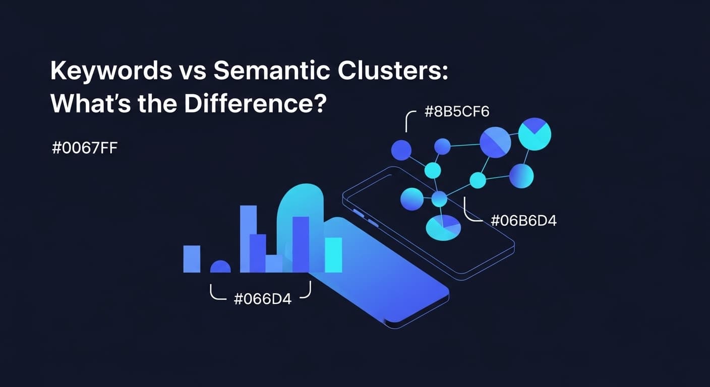 Keywords vs Semantic Clusters: What's the Difference?